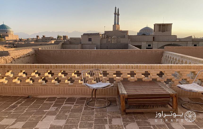 کافه محدوده مسجد جامع یزد